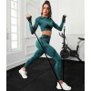 Мармуровий комплект Crop top+Leggings marble 03